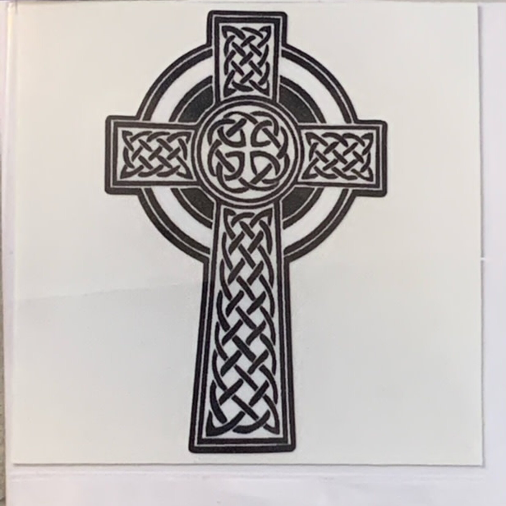Sticker: Celtic Cross, Traditional