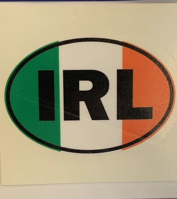 Sticker: Flag Oval, Ireland ABV (IRL)