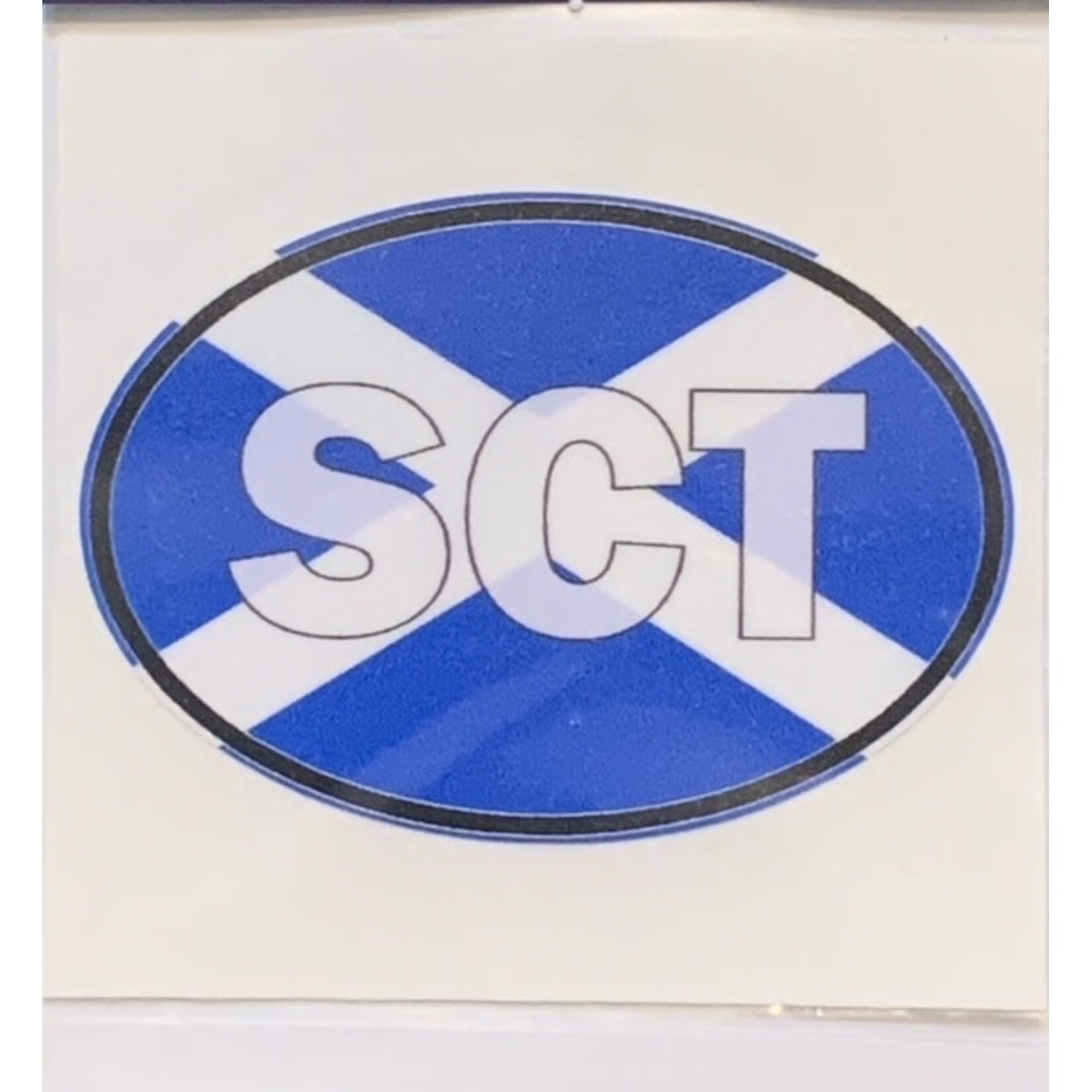 Sticker: Flag Oval, Scotland ABV (SCO)