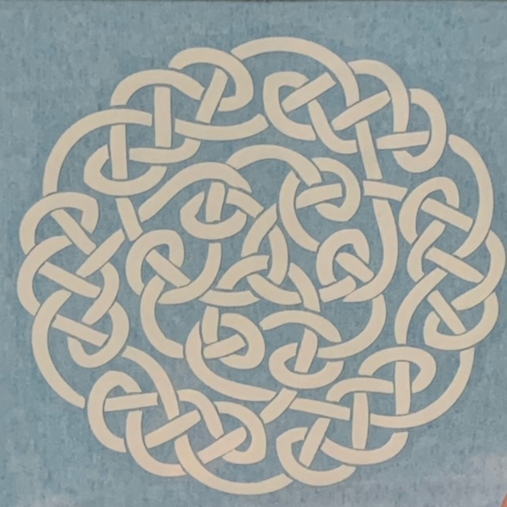 Sticker: Celtic Circle, White