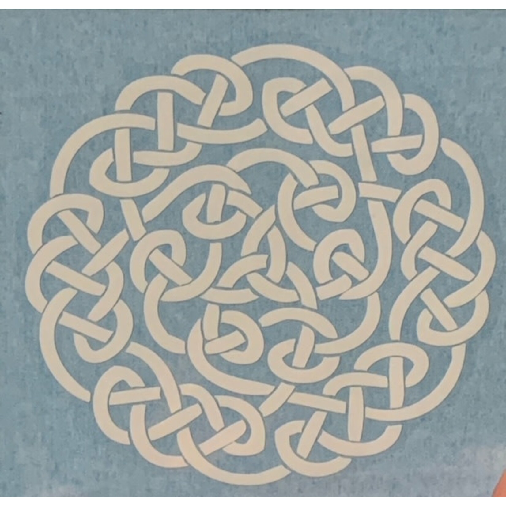 Sticker: Celtic Circle, White