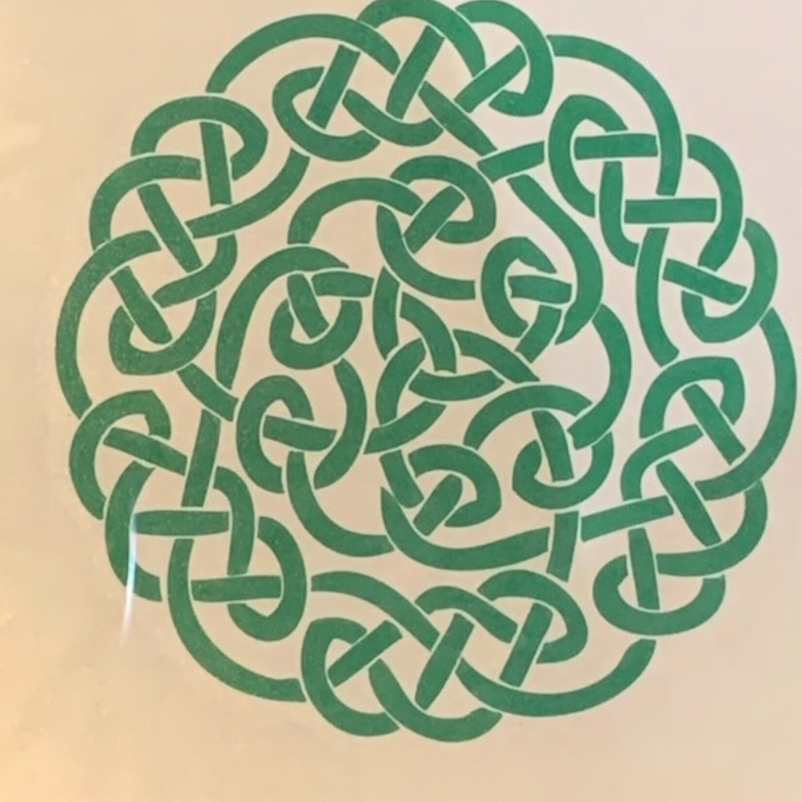Sticker: Celtic Circle, Green