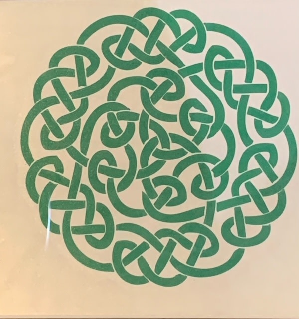 Sticker: Celtic Circle, Green