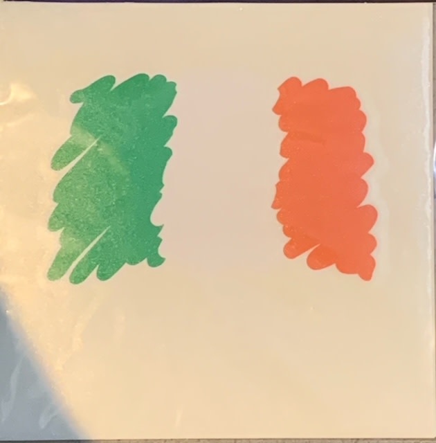 Sticker: Scribble Flag, Ireland