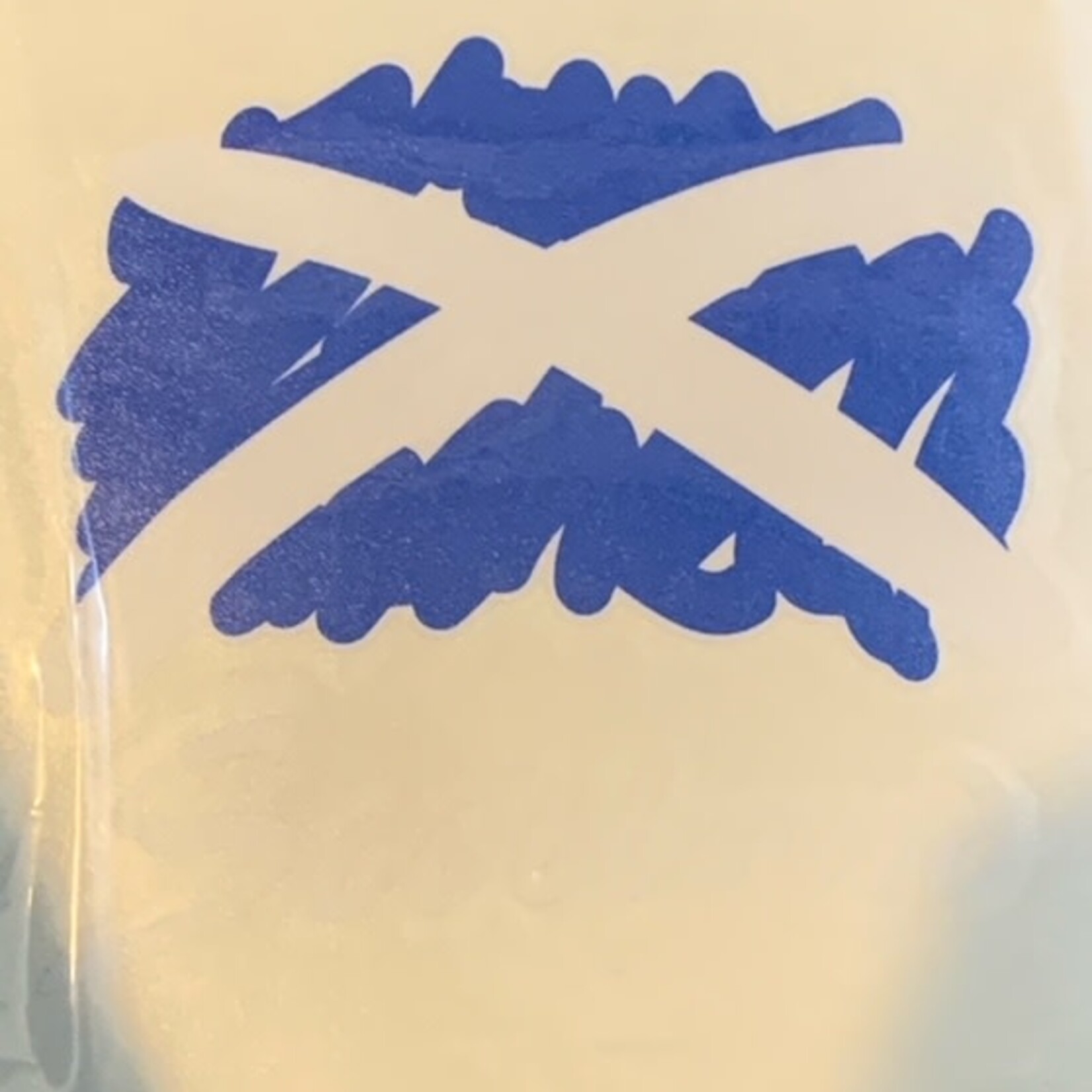 Sticker: Scribble Flag, Scotland