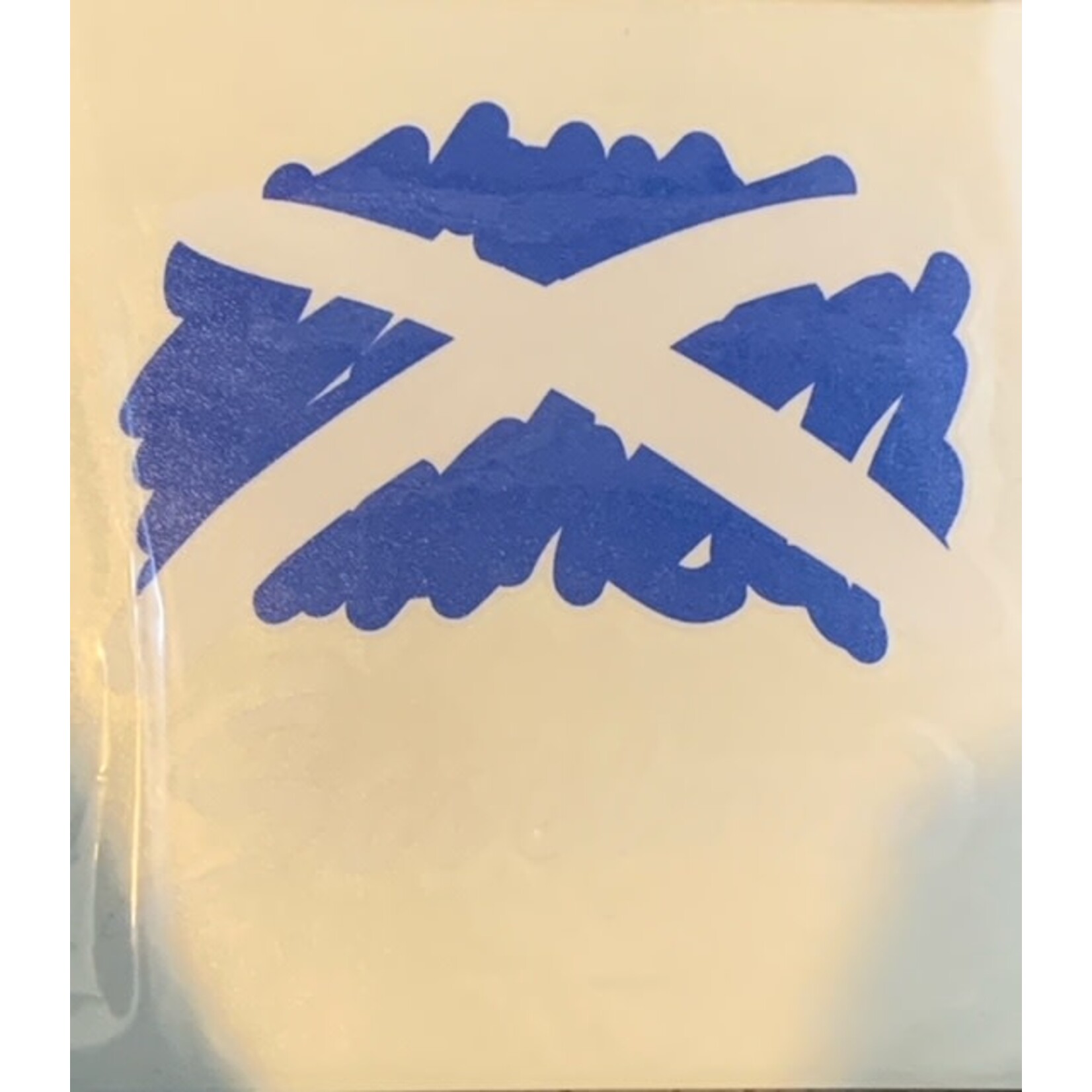 Sticker: Scribble Flag, Scotland