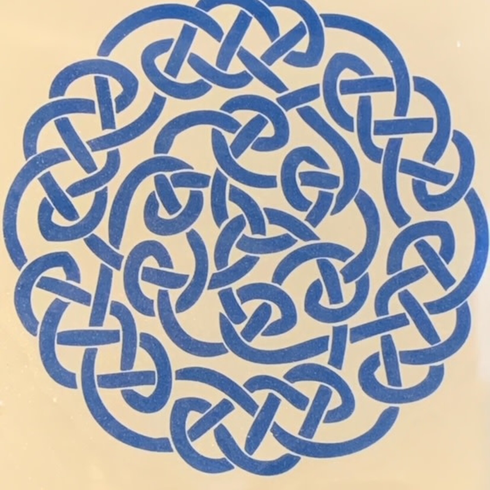 Sticker: Celtic Circle, Blue