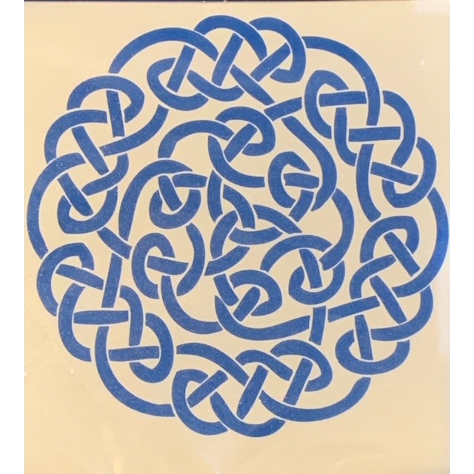 Sticker: Celtic Circle, Blue
