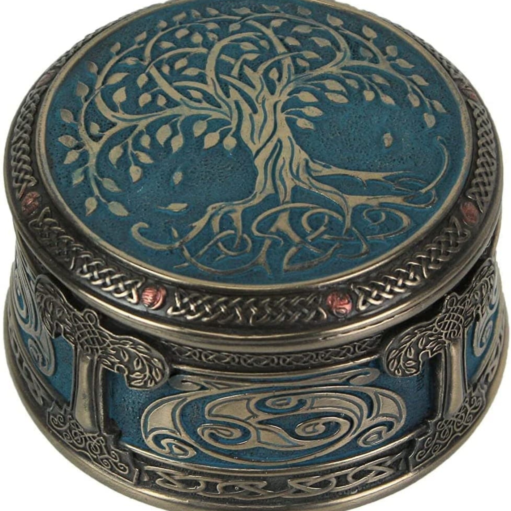 Jewelry Box: Tree of Life Safekeep, Round