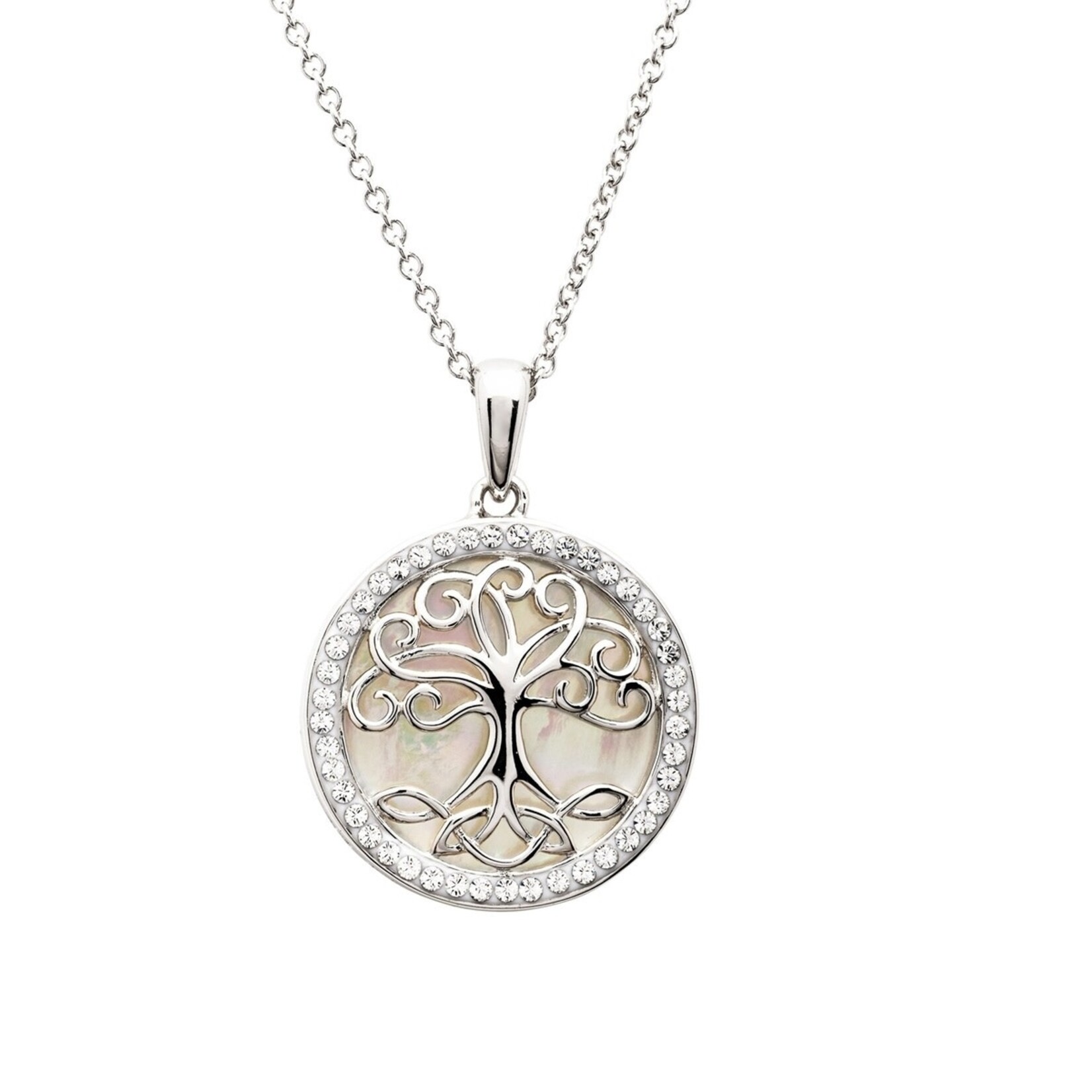 Shanore Necklace: SS MOP Tree of Life