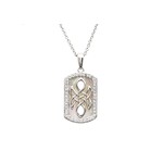 Necklace: SS MOP Celtic Knot
