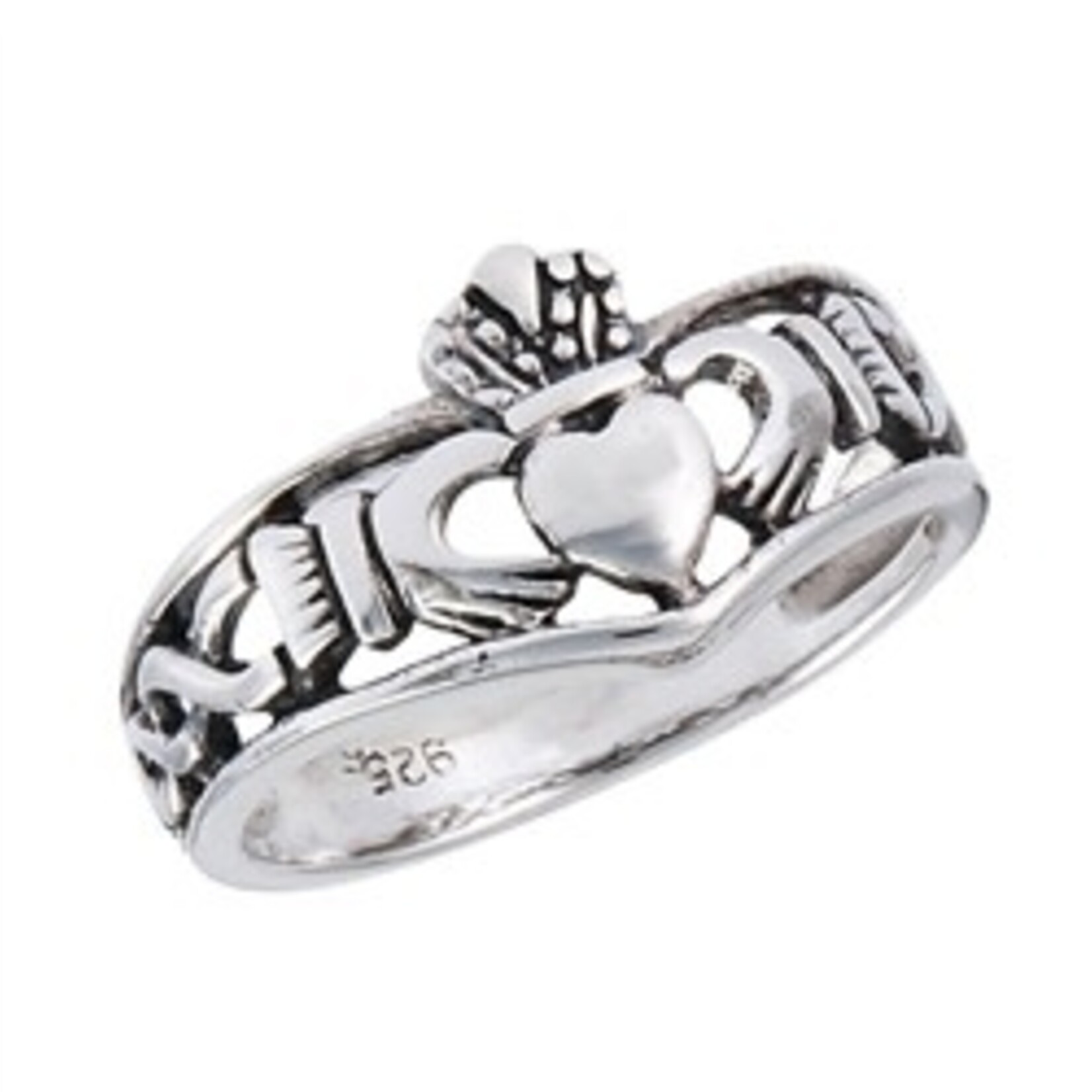 Welman Ring: SS Claddagh Band
