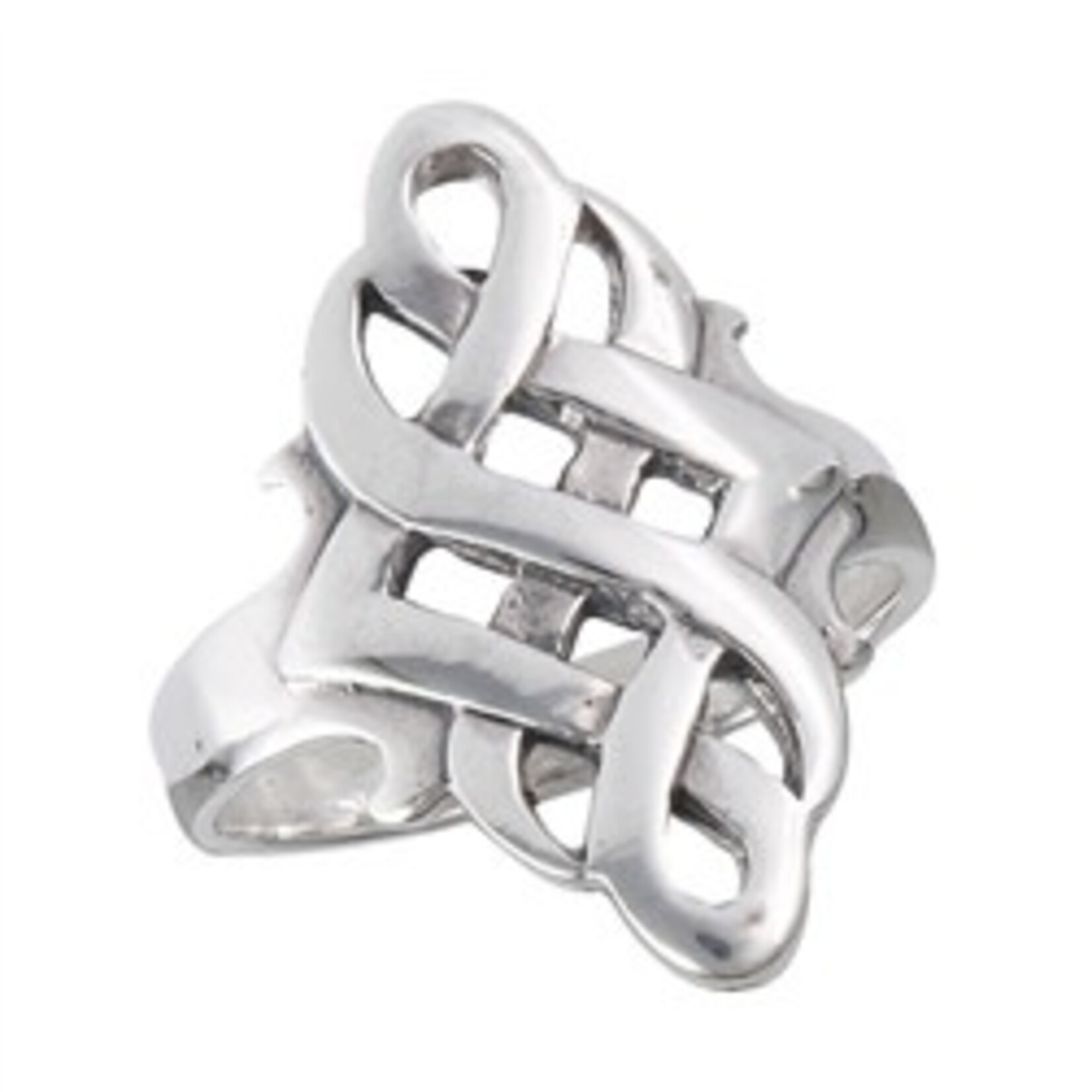 Ring: SS Heavy Endless Knot