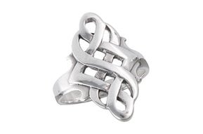 Ring: SS Heavy Endless Knot