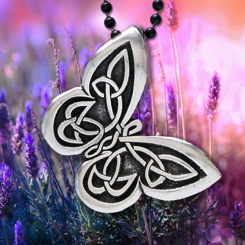 Pendant: Butterfly Pewter