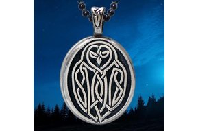 Pendant: Owl Pewter