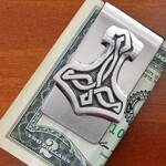 Moneyclip: Thors Hammer Pewter