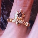 Ring: Claddagh 18K GP