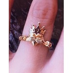 Ring: Claddagh 18K GP