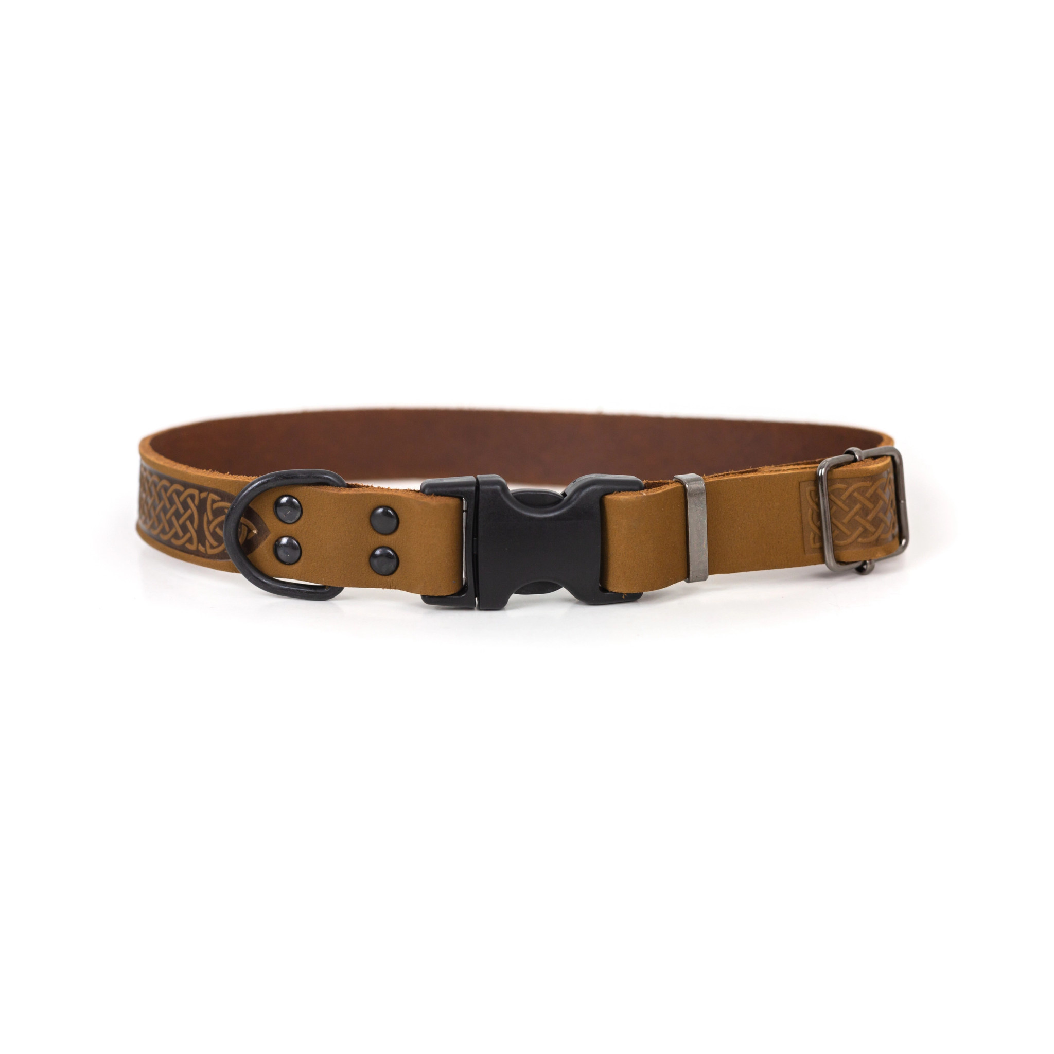 Collar: Soft Leather Celtic