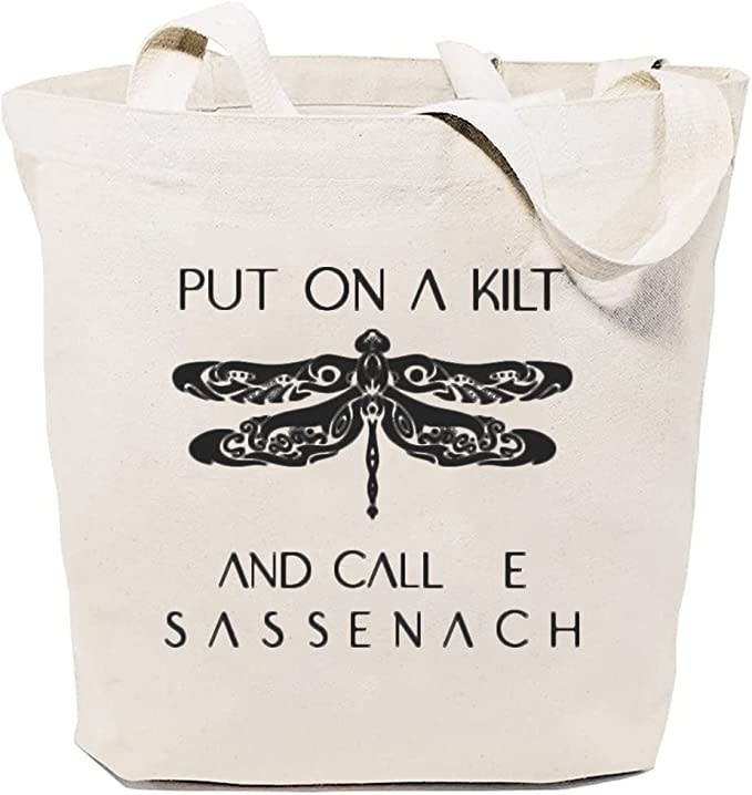Bag: Outlander Sassenach Tote White