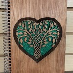 Notebook:TOL Green Glitter