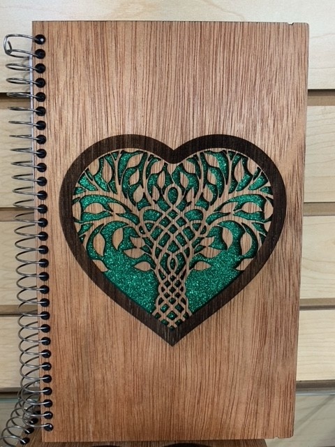 Notebook:TOL Green Glitter