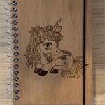 Genesis 3D Pocket Notebook: Unicorn