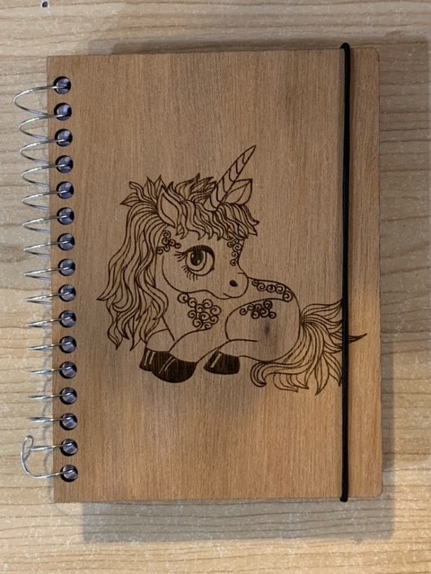 Genesis 3D Pocket Notebook: Unicorn