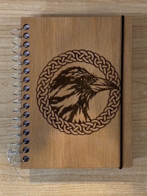 Genesis 3D Pocket Notebook: Raven