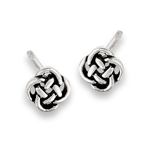 Welman Earring: SS Celtic Knot  Stud