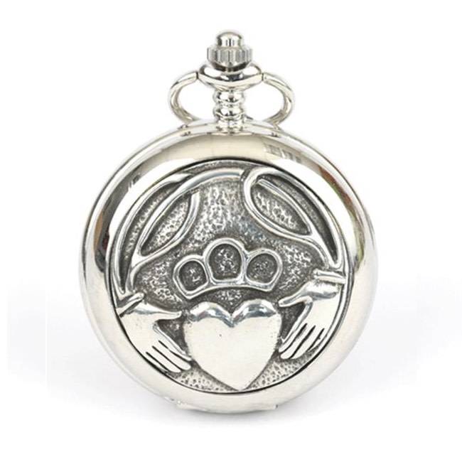 Glen Esk Pocket Watch: Claddagh