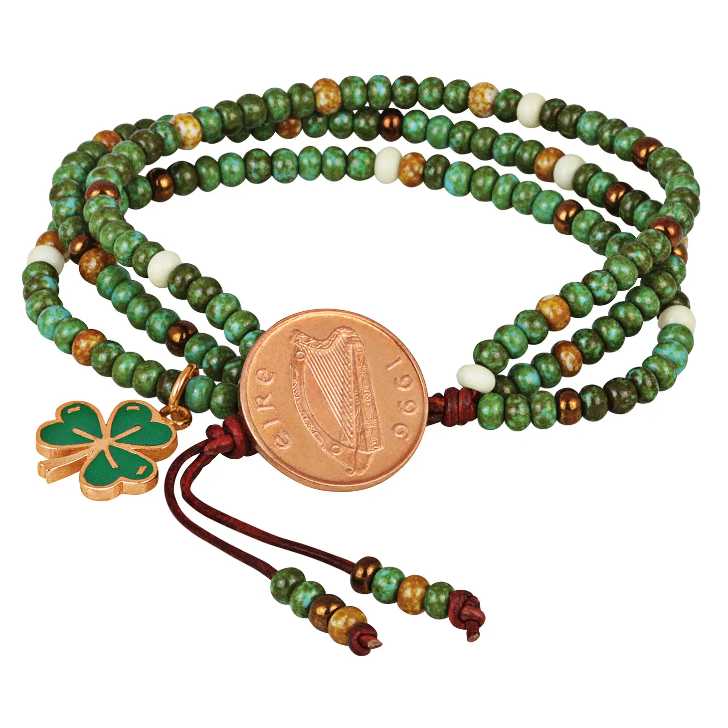 American Coin Treasures Bracelet: Irish Coin