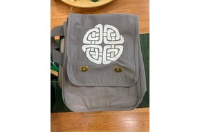 Messenger Bag: Turnbuckle Knot Smoke