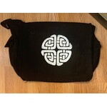 Messenger Bag: Celtic Knot Blk