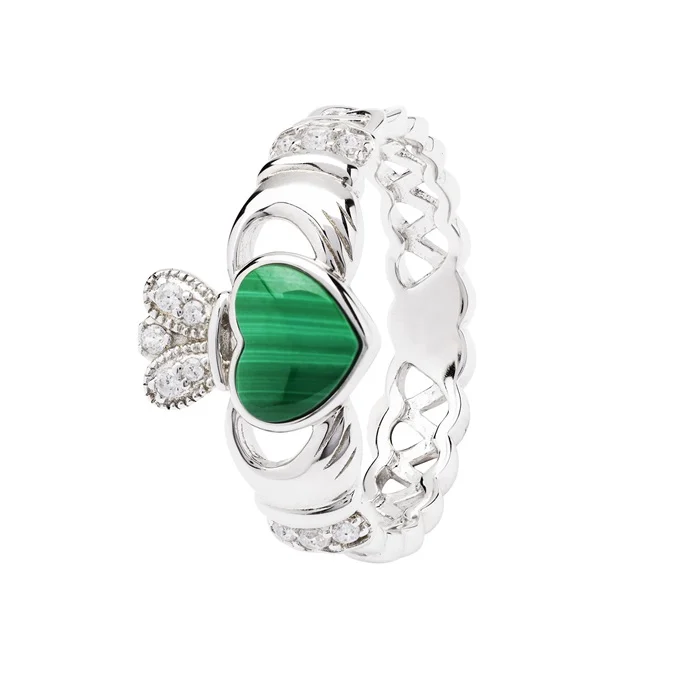 Ring: SS Malachite Clad