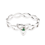 Shanore Ring: SS Green Trinity