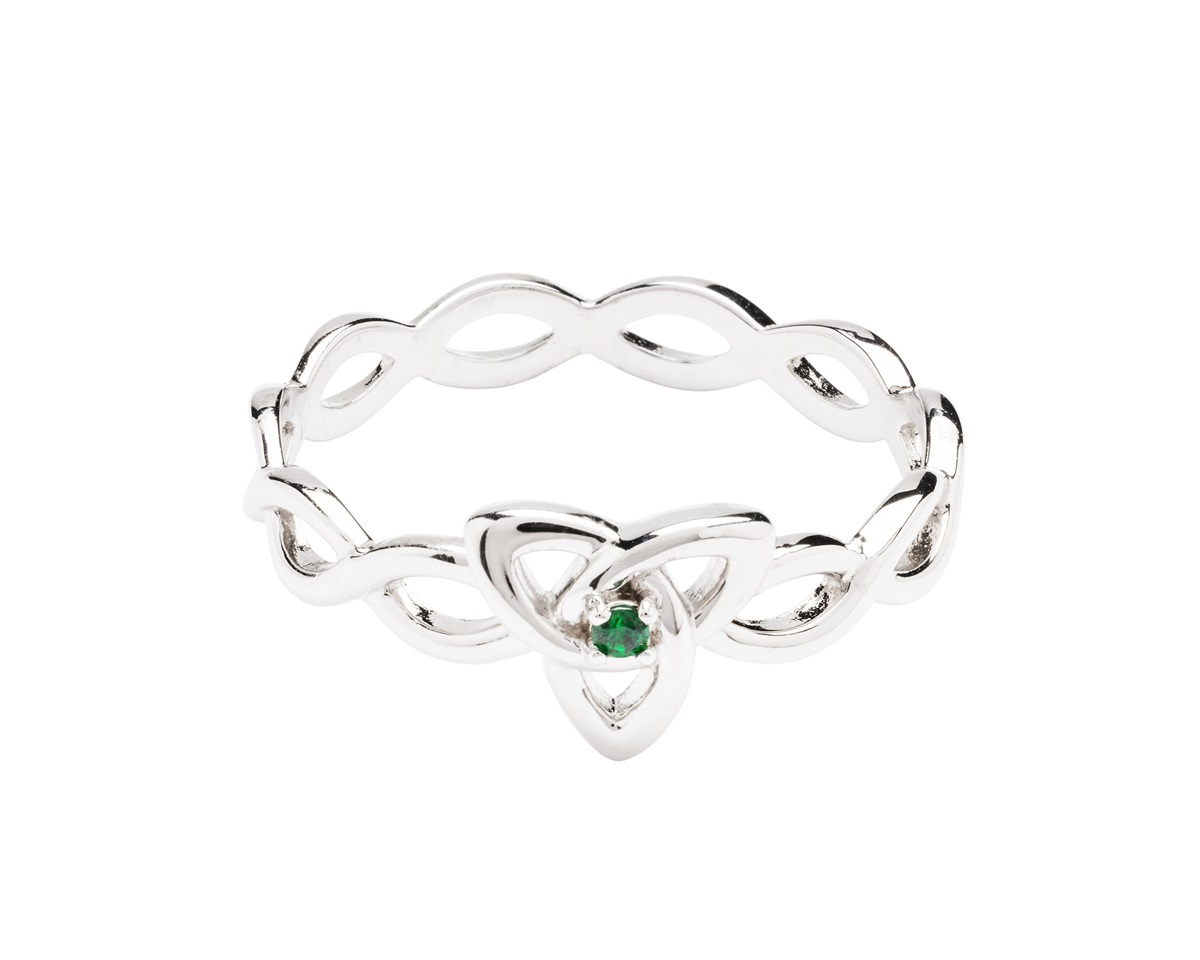 Shanore Ring: SS Green Trinity