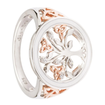 Shanore Ring: SS TOL White Enamel