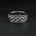 Ring: SS Knot Spinner