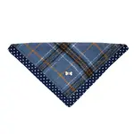 Heritage Traditions Bandana: Dog Blue Tartan