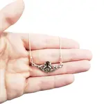 Necklace: Amber Claddagh