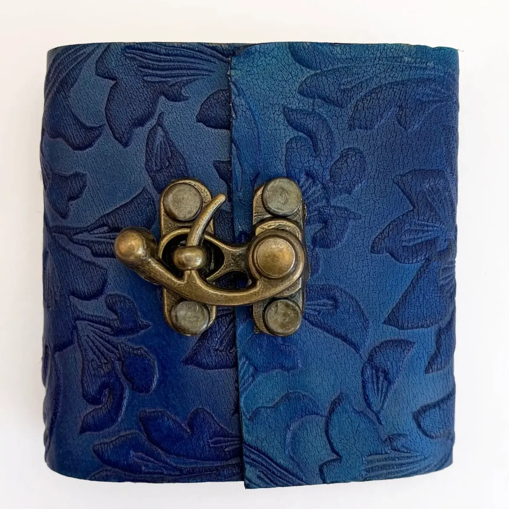Journal: Blue Embossed 3x4