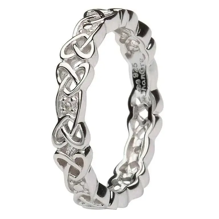 Ring: SS Dia Knot