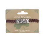 Celtic Ore Crafts Bracelet: Leather Brown