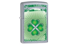 Lighter: Zippo Triquetra Shamrock