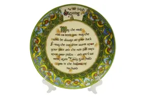 Plate: An Old Irish Bless, 8"