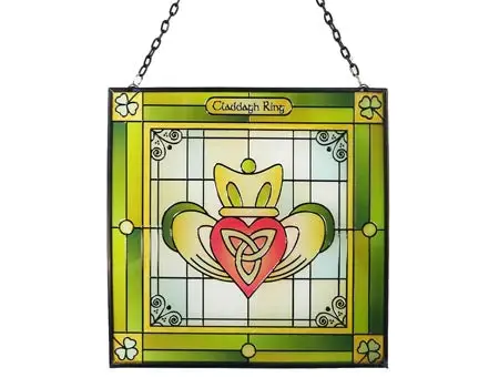 Clara Stained Glass: Claddagh Ring