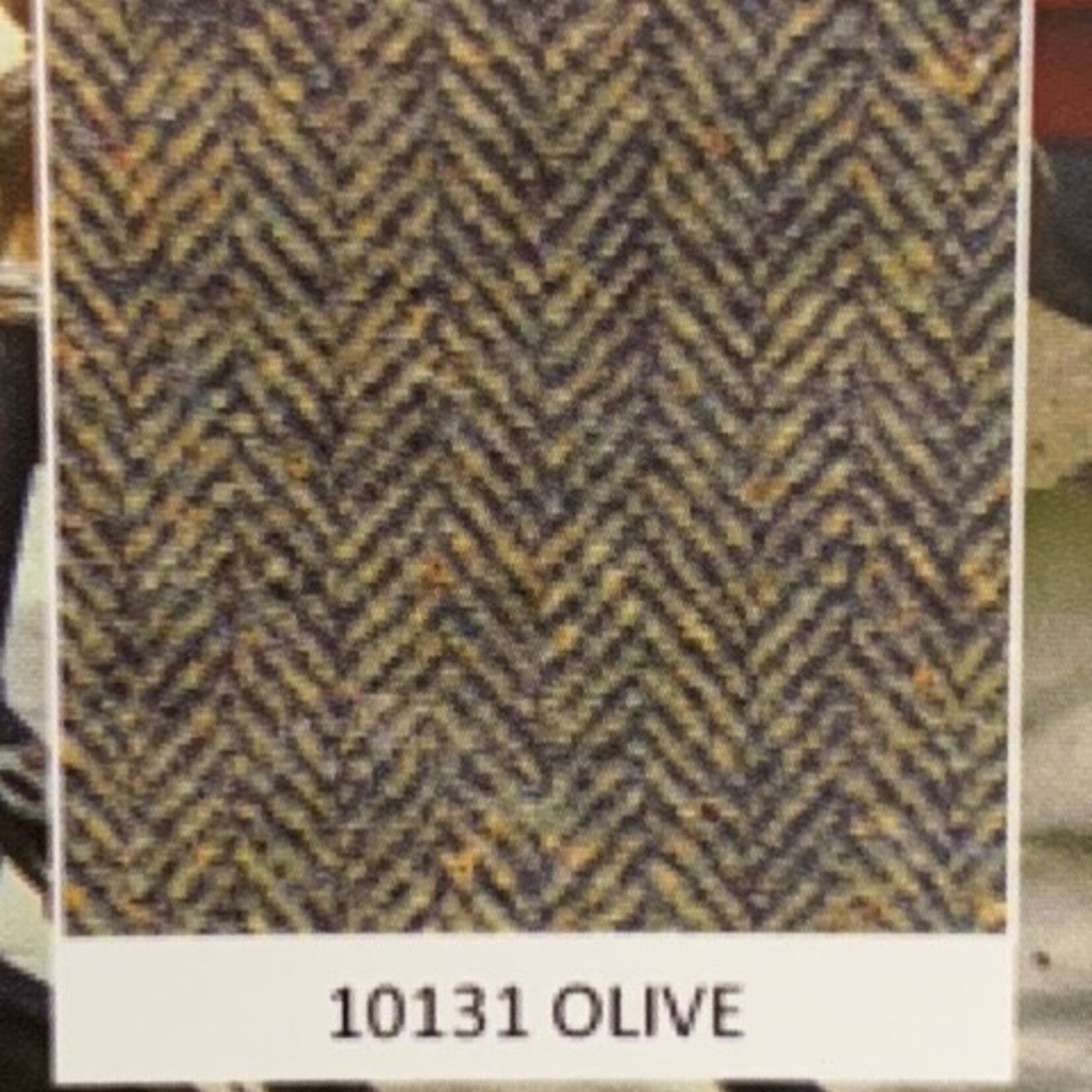 Vest: Olive Wool Blend