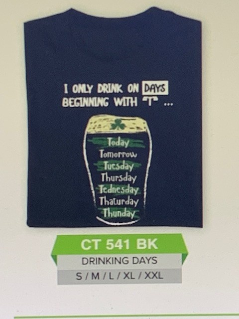 Shirt: Drinking Days